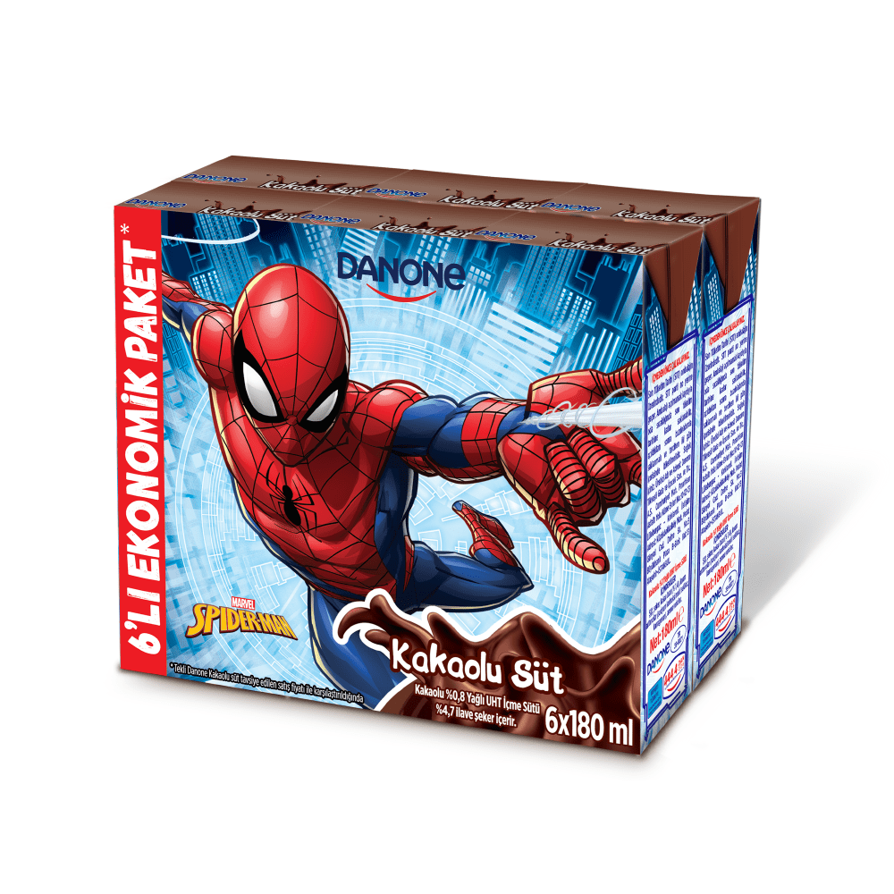 Danone Disney Çikolatalı Süt 6x180ml